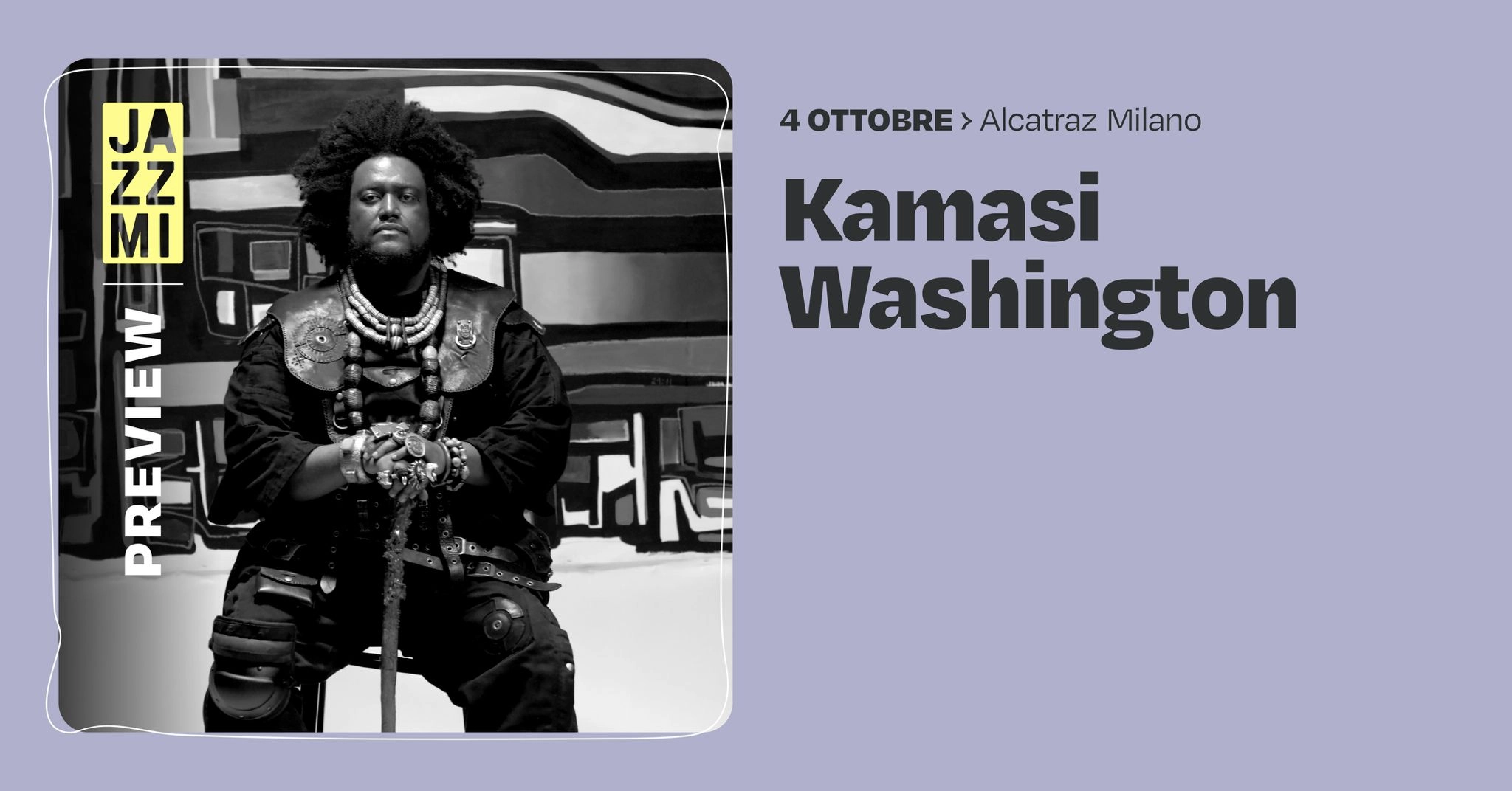 Kamasi Washington | Jazzmi 2024 en Alcatraz Milán Tickets